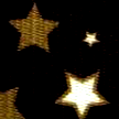 Stars Negro-Dorado